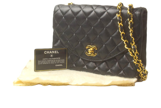 【中古品】【レディース】 CHANEL シャネル マトラッセ シングルフラップ チェーンショルダー ラムスキン 180-251102-SS-02-ich 万代Net店