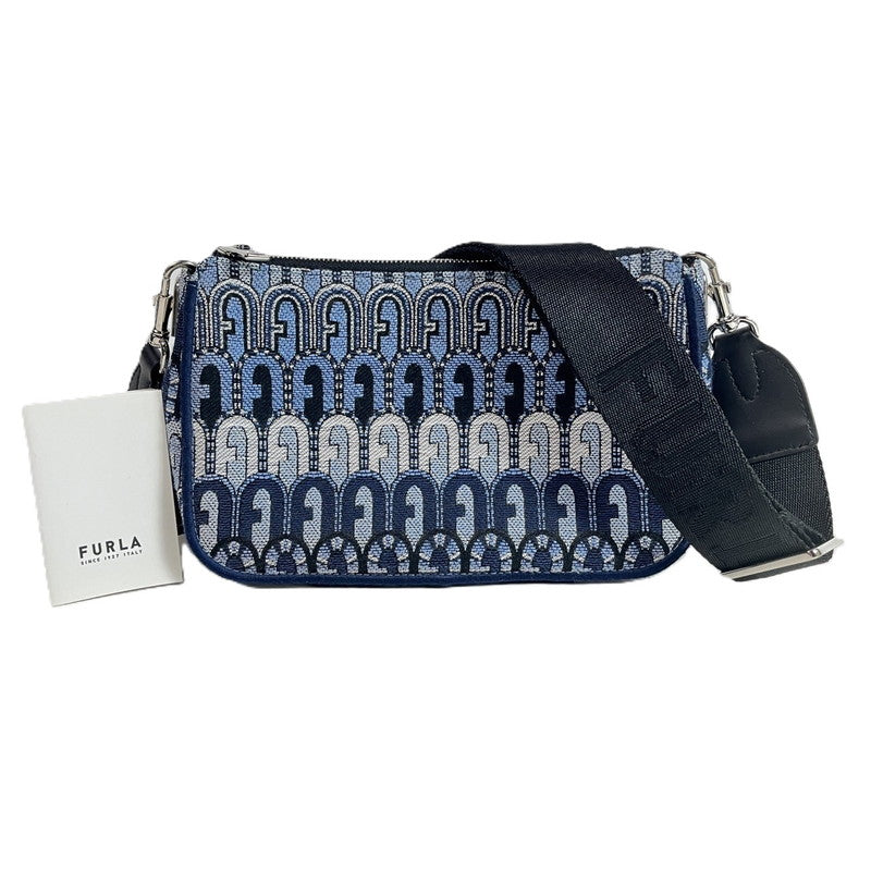 【中古美品】【レディース】 未使用品 FURLA フルラ ショルダーバッグ 斜めかけ クロスボディ ムーン スモール wb00335 180-250608-SS-06-ich 万代Net店