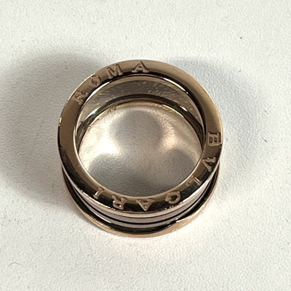 【中古品】【レディース】 BVLGARI ブルガリ BVLGALI ブルガリ リング ビーゼロワン K18PG メタル サイズ59(19号) 182-250706-SS-05-ich 万代Net店