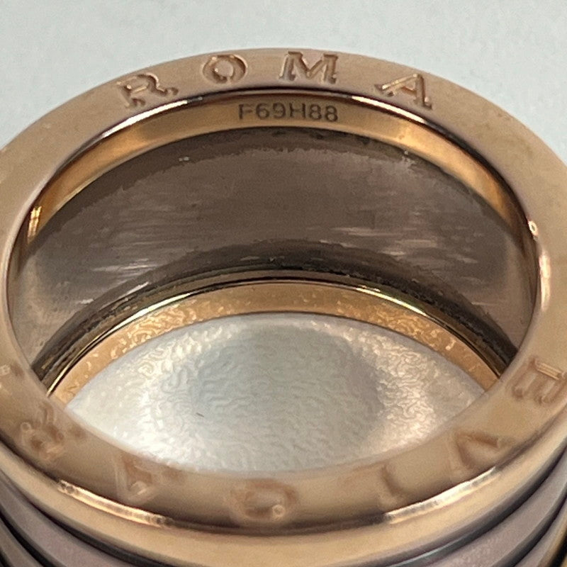 【中古品】【レディース】 BVLGARI ブルガリ BVLGALI ブルガリ リング ビーゼロワン K18PG メタル サイズ59(19号) 182-250706-SS-05-ich 万代Net店