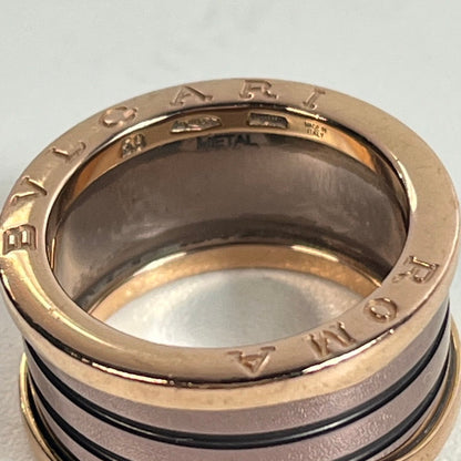 【中古品】【レディース】 BVLGARI ブルガリ BVLGALI ブルガリ リング ビーゼロワン K18PG メタル サイズ59(19号) 182-250706-SS-05-ich 万代Net店