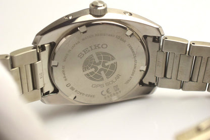【中古美品】【メンズ】 SEIKO セイコー アストロン ASTRON 3X22-0AC0 SSJ005JC 腕時計 ステンレススチール メンズ GPSソーラー 黒文字盤 195-250907-SS-09-ich 万代Net店