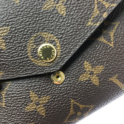【中古美品】【メンズ】 LOUIS VUITTON ルイ・ヴィトン PORTEFEUILLE SARA M62234 ポルトフォイユ・サラ モノグラム 長財布 179-260618-rt-01-tagh カラー：フューシャ 万代Net店