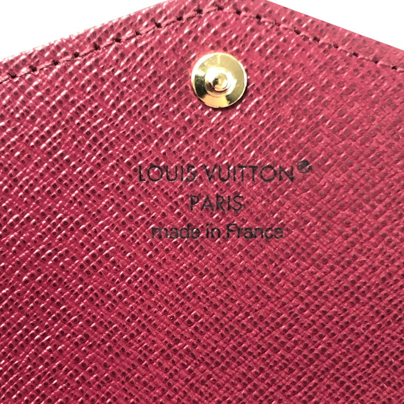【中古美品】【メンズ】 LOUIS VUITTON ルイ・ヴィトン PORTEFEUILLE SARA M62234 ポルトフォイユ・サラ モノグラム 長財布 179-260618-rt-01-tagh カラー：フューシャ 万代Net店