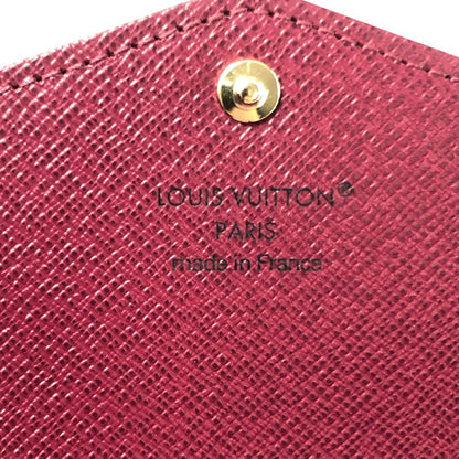【中古美品】【メンズ】 LOUIS VUITTON ルイ・ヴィトン PORTEFEUILLE SARA M62234 ポルトフォイユ・サラ モノグラム 長財布 179-260618-rt-01-tagh カラー：フューシャ 万代Net店