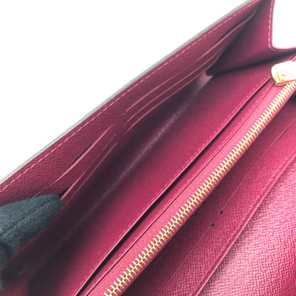【中古美品】【メンズ】 LOUIS VUITTON ルイ・ヴィトン PORTEFEUILLE SARA M62234 ポルトフォイユ・サラ モノグラム 長財布 179-260618-rt-01-tagh カラー：フューシャ 万代Net店