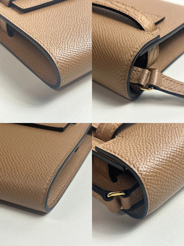 【中古美品】【レディース】 極美品 エルメス HERMES ケリートゥー ゴー タッチ チャイ エプソン ゴールド金具 Ｕ(2022年) 180-250901-SS-01-ich カラー：チャイ 万代Net店