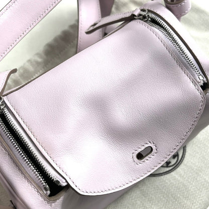 【中古美品】【レディース】 未使用 エルメス ミニリンディ20 ヴォースイフト ヴェルソ モーヴペール ピンク B刻印 シルバー金具 2way ショルダーバッグ 180-250829-SS-01-ich 万代Net店