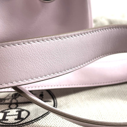 【中古美品】【レディース】 未使用 エルメス ミニリンディ20 ヴォースイフト ヴェルソ モーヴペール ピンク B刻印 シルバー金具 2way ショルダーバッグ 180-250829-SS-01-ich 万代Net店