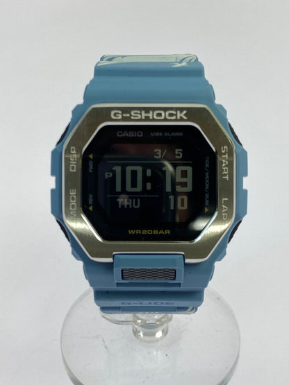 【未使用品】【メンズ】 G-SHOCK ジーショック G-LIDE GBX-100 翠ジン SUIコラボ デジタル腕時計 196-260307-SH-18-min サイズ：21.5 カラー：ブルー系 万代Net店