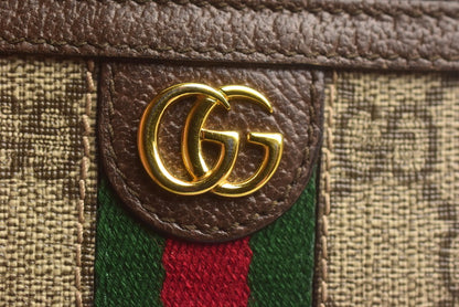 【中古品】【レディース】 GUCCI グッチ シェリー オフィディア GG カードケース コインケース ラウンドファスナー 658552 181-250907-SS-06-ich 万代Net店