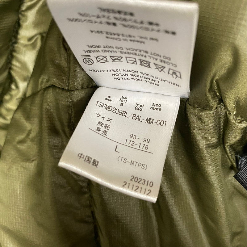 【中古品】【メンズ】 BAL × Marmot バル マーモット STEALTH POCKET MANMOTH PARKA ダウンジャケット サイズL 142-251016-SM-01-ich 万代Net店