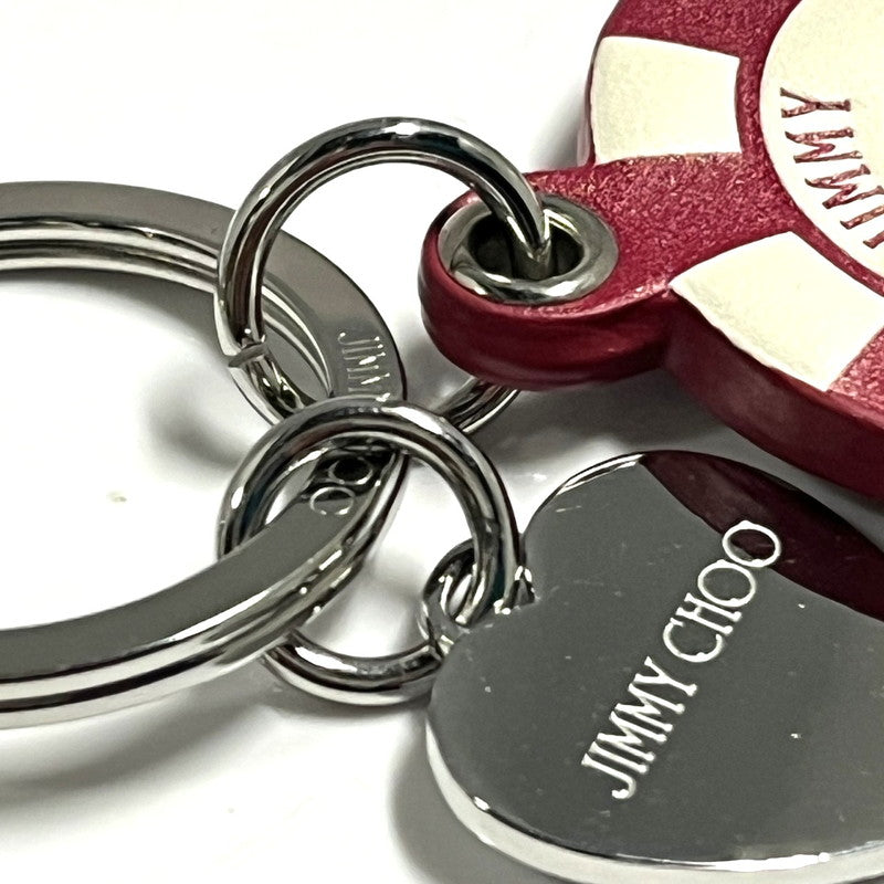 【中古美品】【レディース】 Jimmy Choo Casino Chip Charm ポストボックスレッド カジノチャーム 182-251208-SS-06-ich 万代Net店