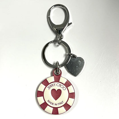 【中古美品】【レディース】 Jimmy Choo Casino Chip Charm ポストボックスレッド カジノチャーム 182-251208-SS-06-ich 万代Net店