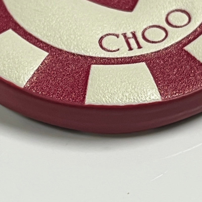 【中古美品】【レディース】 Jimmy Choo Casino Chip Charm ポストボックスレッド カジノチャーム 182-251208-SS-06-ich 万代Net店