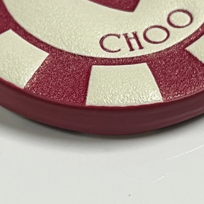 【中古美品】【レディース】 Jimmy Choo Casino Chip Charm ポストボックスレッド カジノチャーム 182-251208-SS-06-ich 万代Net店