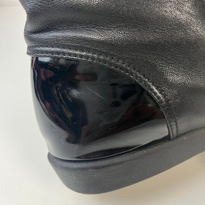 【中古品】【レディース】 CHANEL シャネル レザー エナメル ブーツ ブラック サイズ表記無し 183-251213-SS-01-ich カラー：ブラック 万代Net店