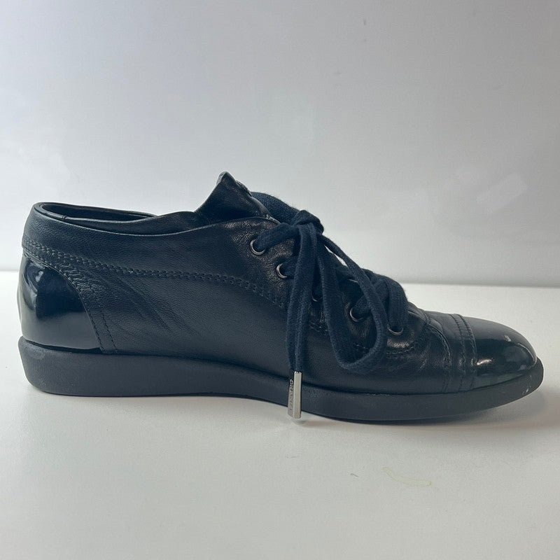【中古品】【レディース】 CHANEL シャネル レザー エナメル ショートブーツ ブラック サイズ表記無し 183-251213-SS-02-ich カラー：ブラック 万代Net店