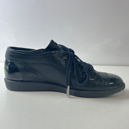 【中古品】【レディース】 CHANEL シャネル レザー エナメル ショートブーツ ブラック サイズ表記無し 183-251213-SS-02-ich カラー：ブラック 万代Net店