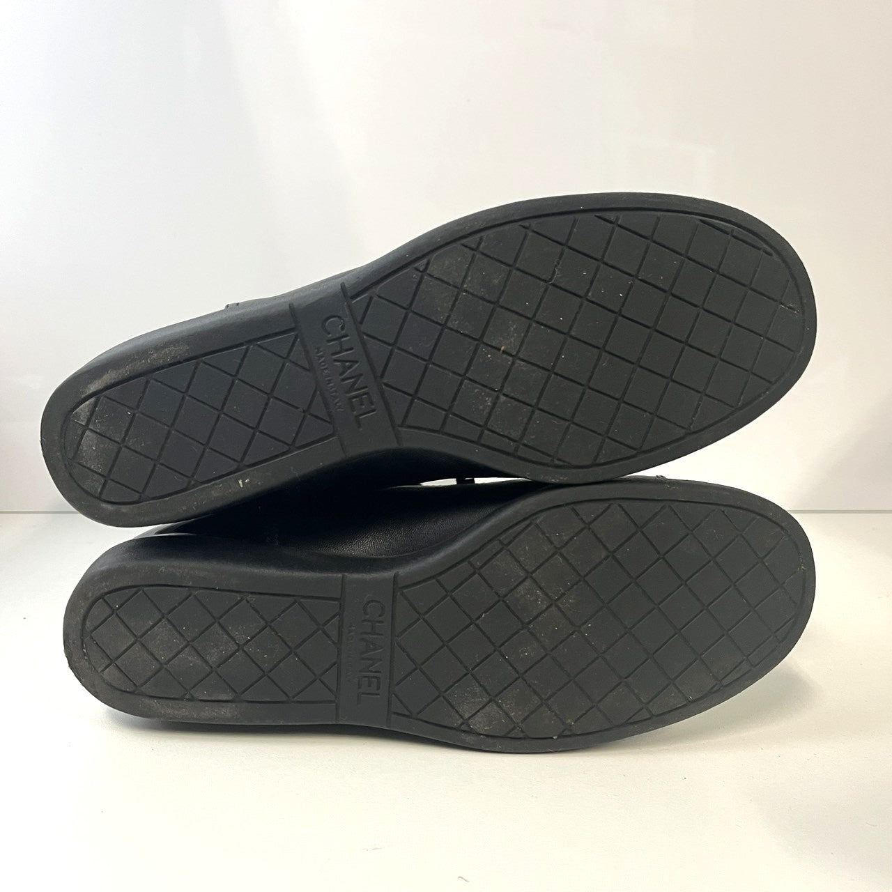 【中古品】【レディース】 CHANEL シャネル レザー エナメル ブーツ ブラック サイズ表記無し 183-251213-SS-01-ich カラー：ブラック 万代Net店