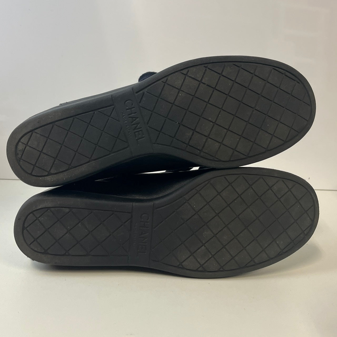 【中古品】【レディース】 CHANEL シャネル レザー エナメル ショートブーツ ブラック サイズ表記無し 183-251213-SS-02-ich カラー：ブラック 万代Net店