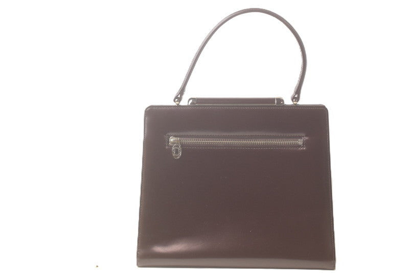 【中古品】【レディース】 KATHARINE HAMNETT LONDON キャサリンハムネット ハンドバッグ ボルドー 188-251230-SS-06-ich 万代Net店