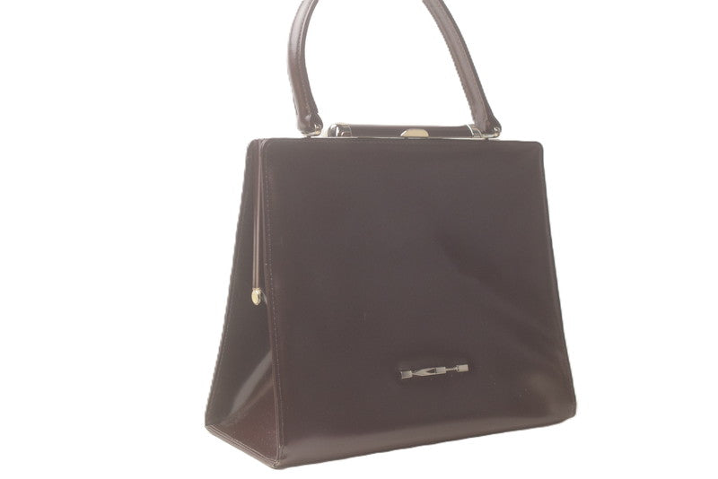 【中古品】【レディース】 KATHARINE HAMNETT LONDON キャサリンハムネット ハンドバッグ ボルドー 188-251230-SS-06-ich 万代Net店