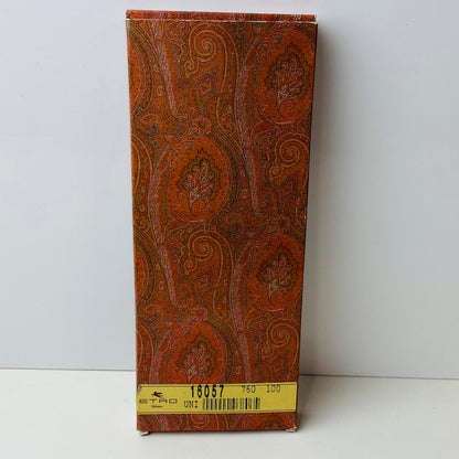 【中古美品】【メンズ】 未使用保管品 ETRO エトロ ネクタイ ブラウン系 ヴィンテージ 183-260103-AA-05-ich 万代Net店