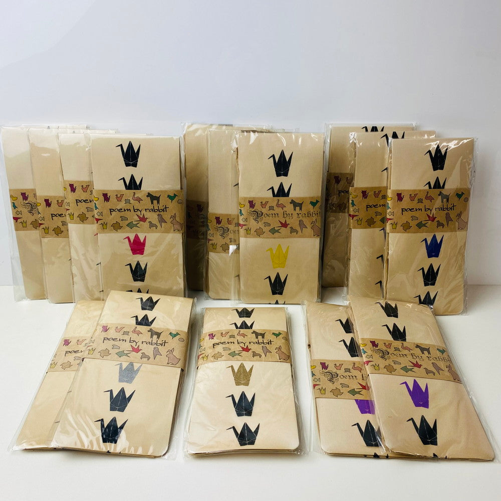 【中古美品】 未開封　poem by rabbit ポエムバイラビット タイツ 折り鶴 計15点セット フリーサイズ 171-251224-AA-01-ich 万代Net店