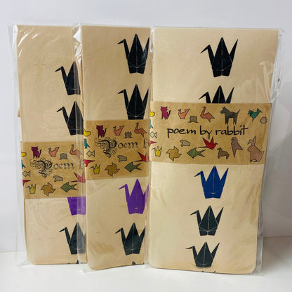 【中古美品】 未開封　poem by rabbit ポエムバイラビット タイツ 折り鶴 計15点セット フリーサイズ 171-251224-AA-01-ich 万代Net店