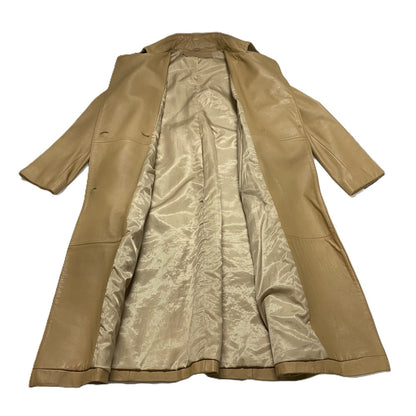 【中古品】【レディース】 トレンチコート ベージュ 羊革 Sサイズ レディース 169-260203-HN-01-ich 万代Net店