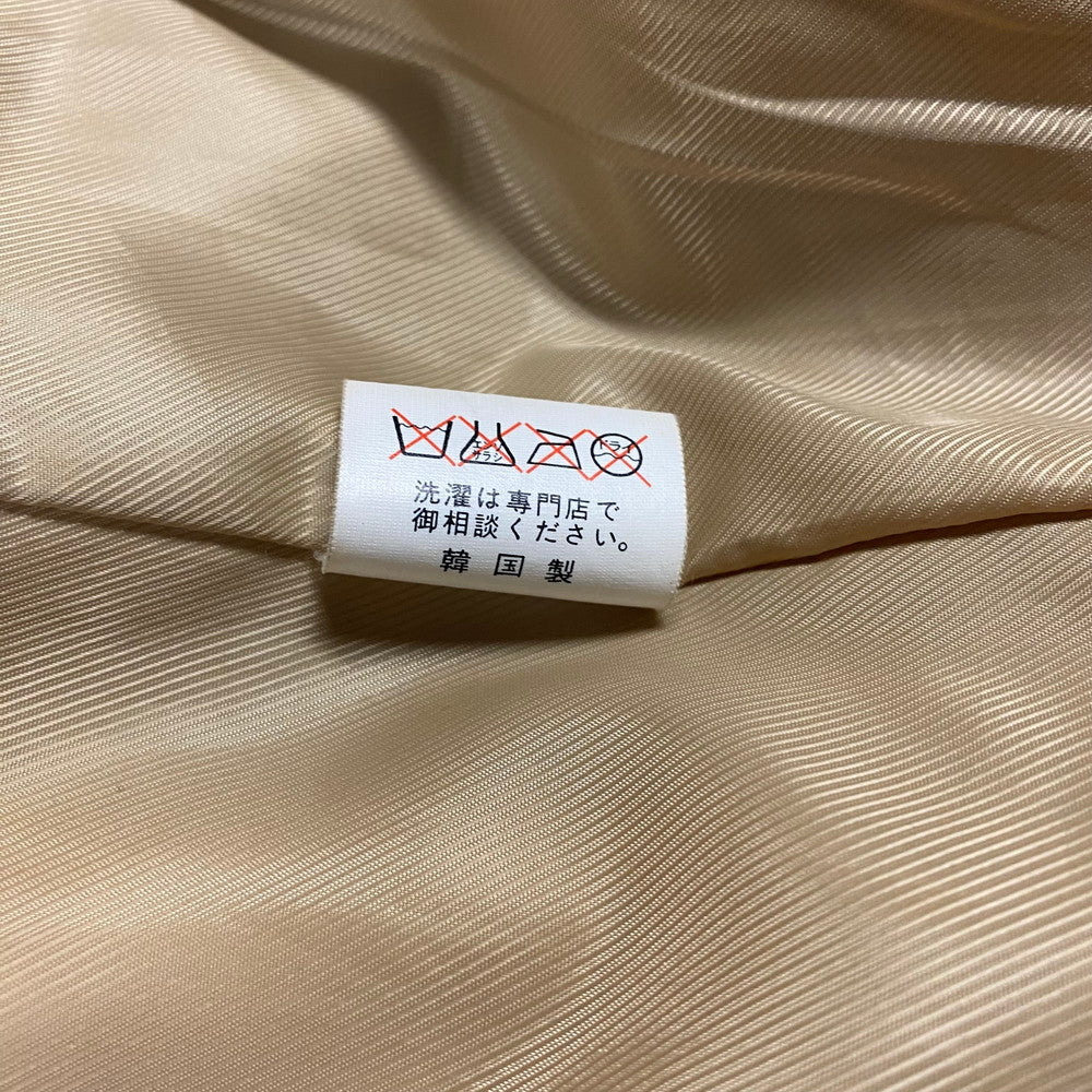 【中古品】【レディース】 トレンチコート ベージュ 羊革 Sサイズ レディース 169-260203-HN-01-ich 万代Net店