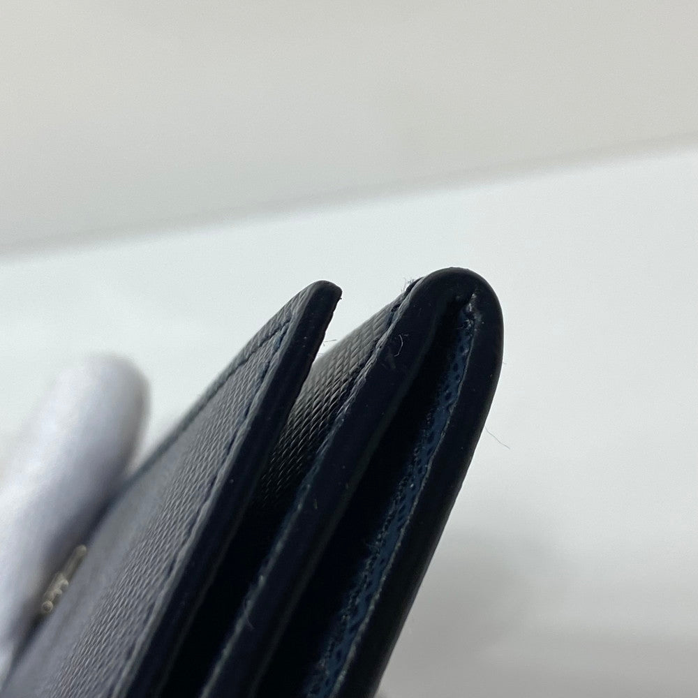 【中古美品】【メンズ/レディース】 PRADA プラダ コインケース 小銭入れ 2MM935 サフィアーノレザー ネイビー 181-260414-AA-01-ich 万代Net店