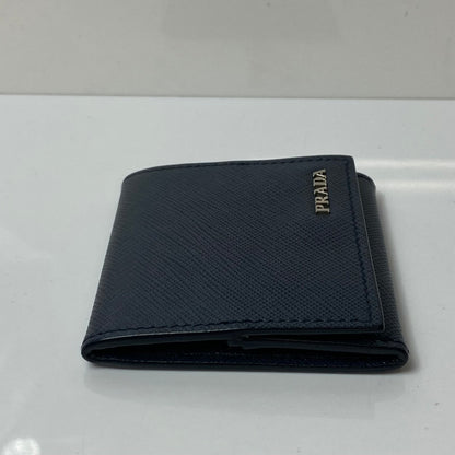 【中古美品】【メンズ/レディース】 PRADA プラダ コインケース 小銭入れ 2MM935 サフィアーノレザー ネイビー 181-260414-AA-01-ich 万代Net店