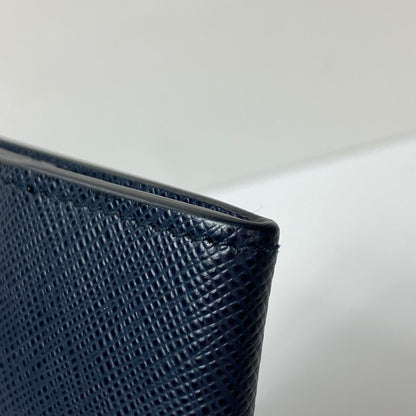 【中古美品】【メンズ/レディース】 PRADA プラダ コインケース 小銭入れ 2MM935 サフィアーノレザー ネイビー 181-260414-AA-01-ich 万代Net店