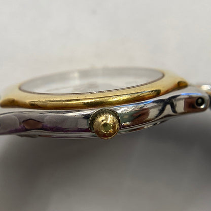 【中古品】【レディース】 OMEGA オメガ シンボル K18/ステンレス コンビ 595.0101 クォーツ レディース腕時計 稼働品 197-260614-KB-11-ich 万代Net店