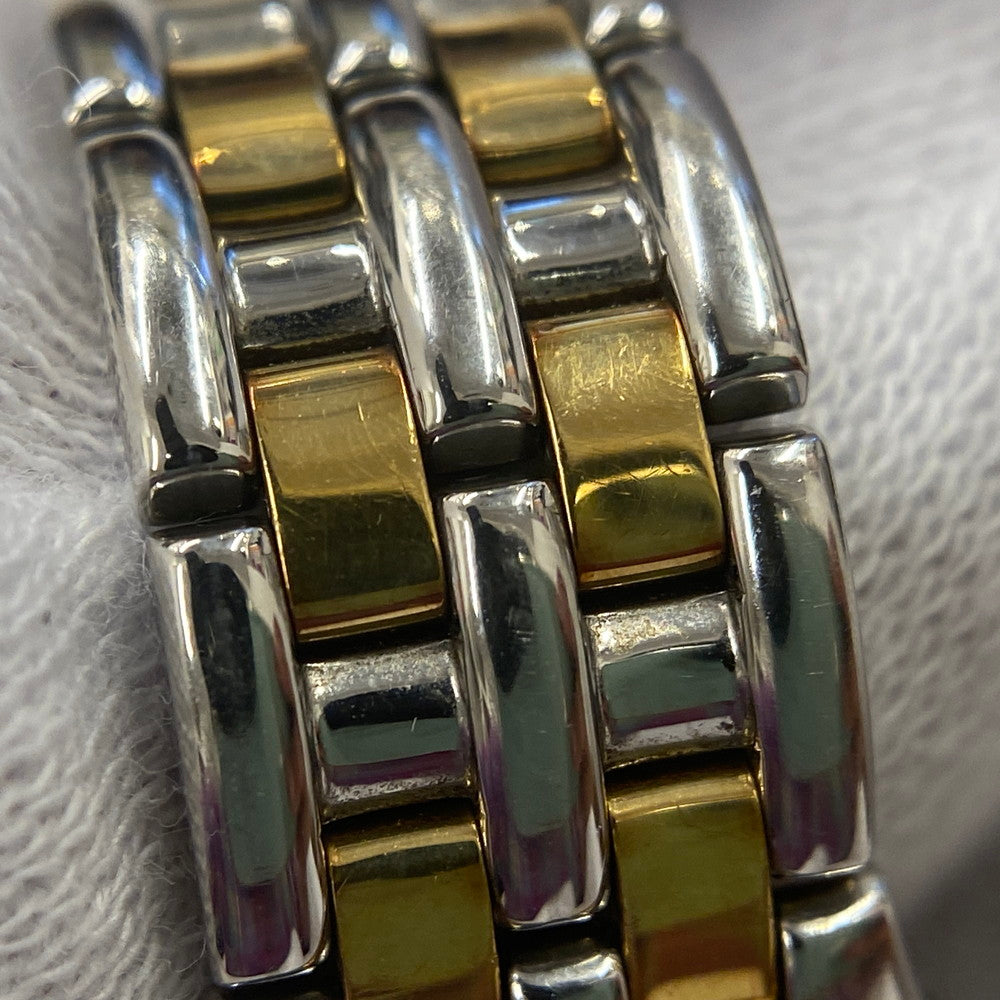 【中古品】【レディース】 OMEGA オメガ シンボル K18/ステンレス コンビ 595.0101 クォーツ レディース腕時計 稼働品 197-260614-KB-11-ich 万代Net店