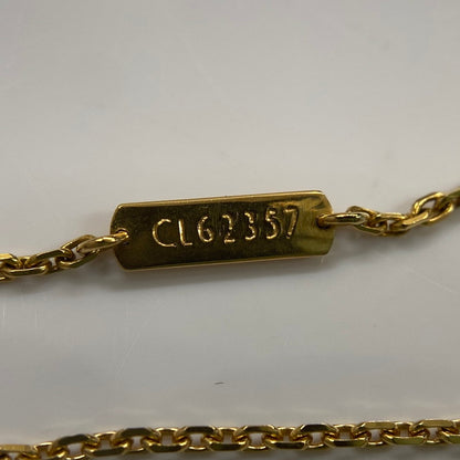 【中古品】【レディース】 ヴァンクリーフ&アーペル VanCleef & Arpels ネックレス Au750 ヴィンテージアルハンブラ オニキス 旧型デザイン 182-260701-AA-08-ich 万代Net店