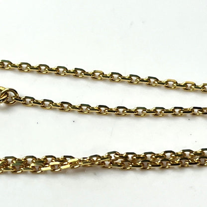 【中古品】【レディース】 ヴァンクリーフ&アーペル VanCleef & Arpels ネックレス Au750 ヴィンテージアルハンブラ オニキス 旧型デザイン 182-260701-AA-08-ich 万代Net店