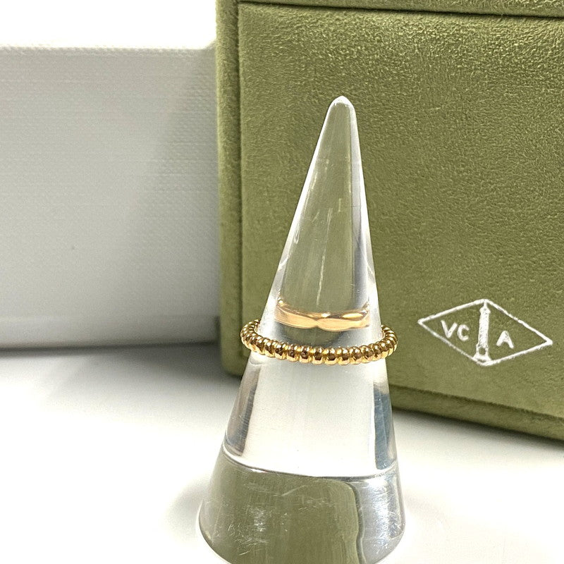 【中古品】【レディース】 ヴァンクリーフ&アーペル VanCleef & Arpels リング ペルレ スモール Au750 表記サイズ51(日本サイズ10.5号) 182-260701-AA-09-ich 万代Net店