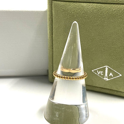 【中古品】【レディース】 ヴァンクリーフ&アーペル VanCleef & Arpels リング ペルレ スモール Au750 表記サイズ51(日本サイズ10.5号) 182-260701-AA-09-ich 万代Net店