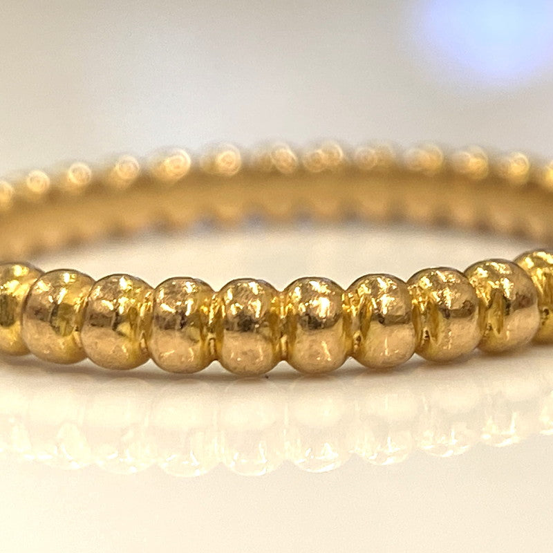 【中古品】【レディース】 ヴァンクリーフ&アーペル VanCleef & Arpels リング ペルレ スモール Au750 表記サイズ51(日本サイズ10.5号) 182-260701-AA-09-ich 万代Net店
