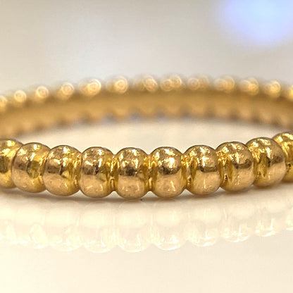 【中古品】【レディース】 ヴァンクリーフ&アーペル VanCleef & Arpels リング ペルレ スモール Au750 表記サイズ51(日本サイズ10.5号) 182-260701-AA-09-ich 万代Net店