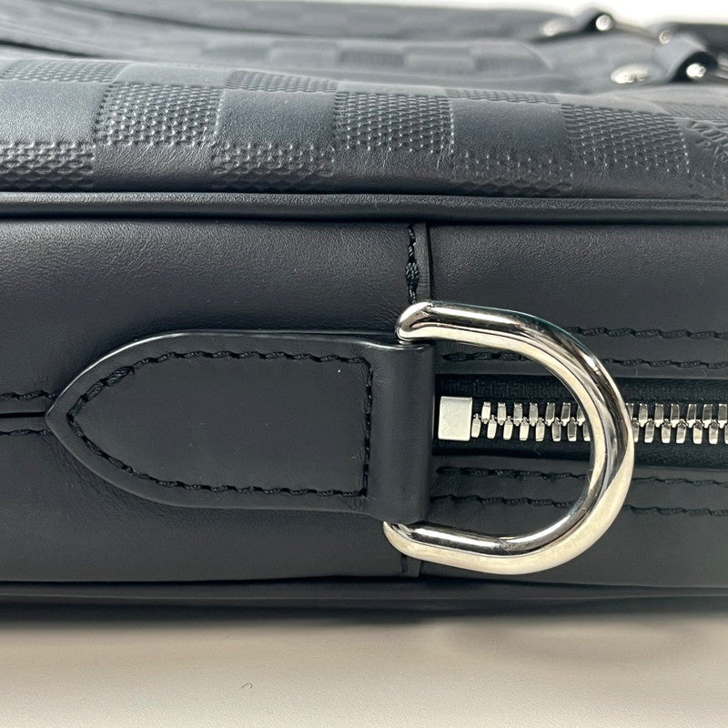 【中古美品】【メンズ】 ルイヴィトン N40444 ポルト・ドキュマン・ヴォワヤージュ ブリーフケース ダミエ・アンフィニ 179-260614-SS-01-ich 万代Net店
