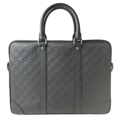 【中古美品】【メンズ】 ルイヴィトン N40444 ポルト・ドキュマン・ヴォワヤージュ ブリーフケース ダミエ・アンフィニ 179-260614-SS-01-ich 万代Net店