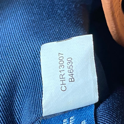 【中古品】【レディース】 COLE HAAN コールハーン トートバッグ/ショルダーバッグ 2点セット ネイビー/ブラウンレザー 188-260617-AA-02-ich 万代Net店