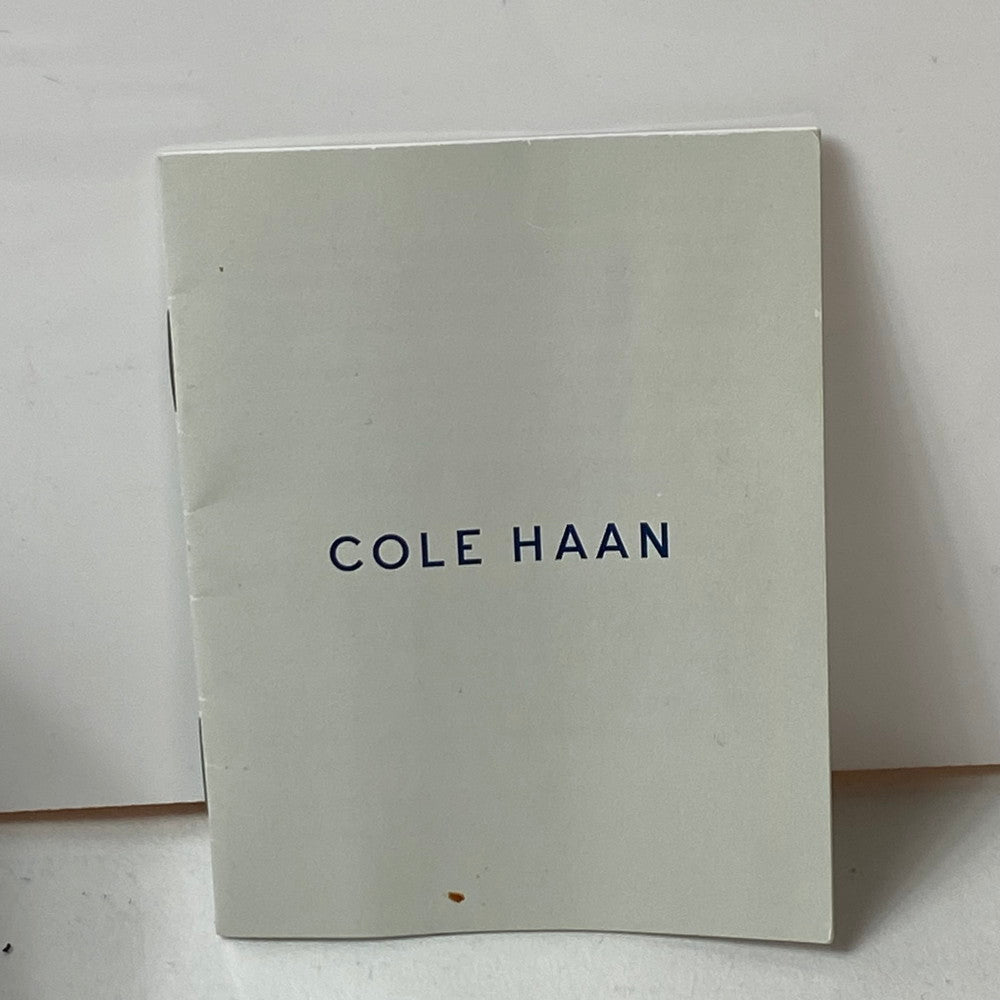【中古品】【レディース】 COLE HAAN コールハーン トートバッグ/ショルダーバッグ 2点セット ネイビー/ブラウンレザー 188-260617-AA-02-ich 万代Net店