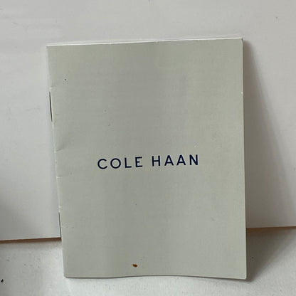 【中古品】【レディース】 COLE HAAN コールハーン トートバッグ/ショルダーバッグ 2点セット ネイビー/ブラウンレザー 188-260617-AA-02-ich 万代Net店