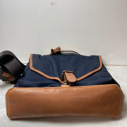 【中古品】【レディース】 COLE HAAN コールハーン トートバッグ/ショルダーバッグ 2点セット ネイビー/ブラウンレザー 188-260617-AA-02-ich 万代Net店