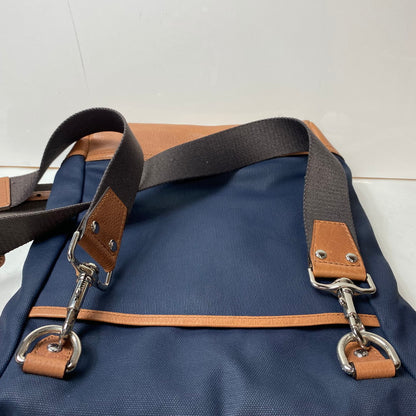 【中古品】【レディース】 COLE HAAN コールハーン トートバッグ/ショルダーバッグ 2点セット ネイビー/ブラウンレザー 188-260617-AA-02-ich 万代Net店